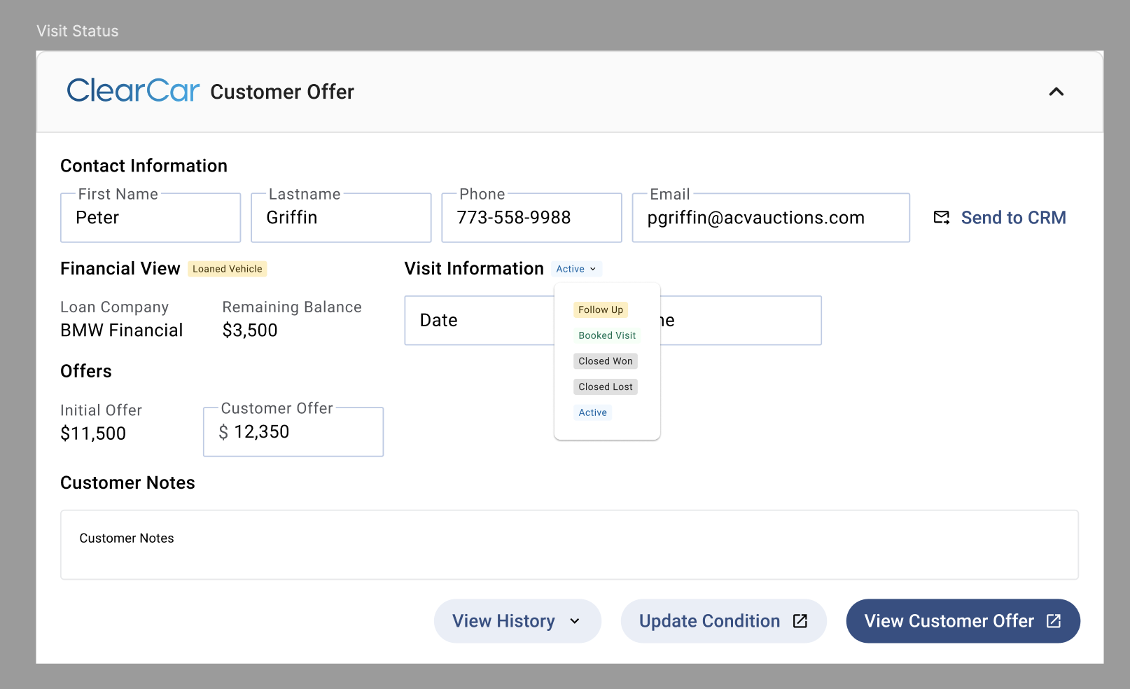 Combined Appraisal High-Fidelity Designs